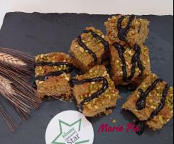 BROWNIES CON CREMA DI PISTACCHIO
