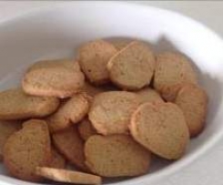 Biscotti con farina di soia e farro