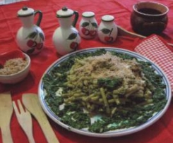 CATANESELLE con PESTO di FINOCCHIETTO alla SICILIANA