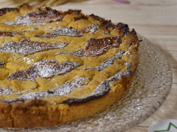 Crostata al mascarpone e confettura