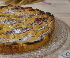 Crostata al mascarpone e confettura
