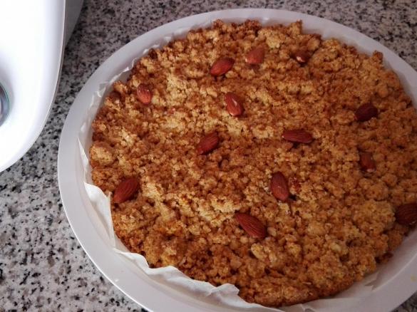 TORTA SBRISOLONA CON FARINA INTEGRALE