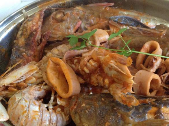 ZUPPA  DI  PESCE   ALLA MOLISANA