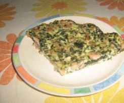 TORTINO VERDE DI FAGIOLI BORLOTTI E BIETOLE