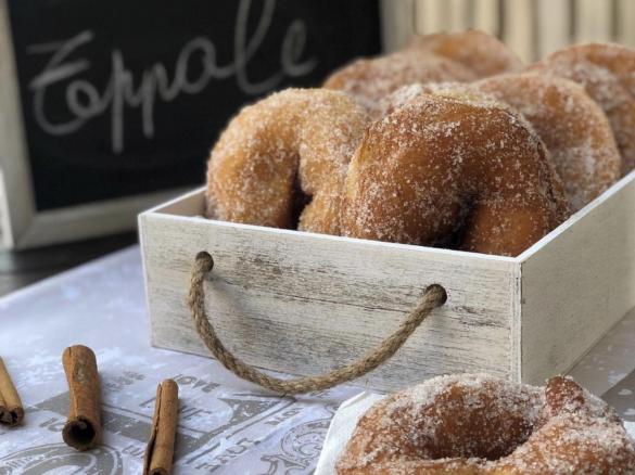 Zeppole o graffe senza patate