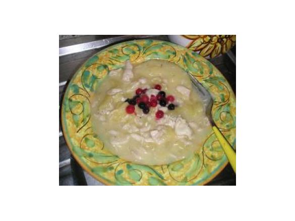 pollo all'ananas al profumo di more