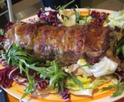 Polpettone a strati con carciofi, scamorza e speck (dedicato alla mia mamma)