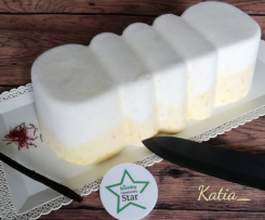 Semifreddo vaniglia e zafferano - Contest torte senza cottura