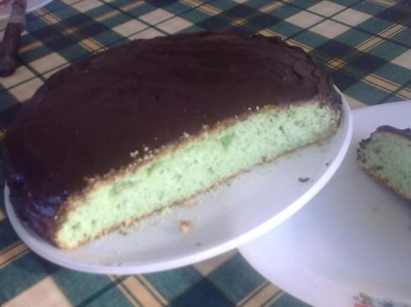 Torta menta e cioccolato