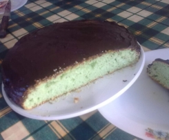 Torta menta e cioccolato