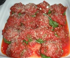 Palline di ricotta e spinaci