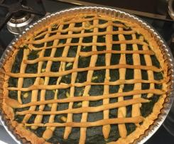 Crostata salata di spinaci