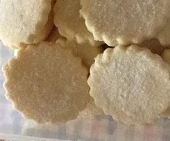 Biscotti al burro senza uova