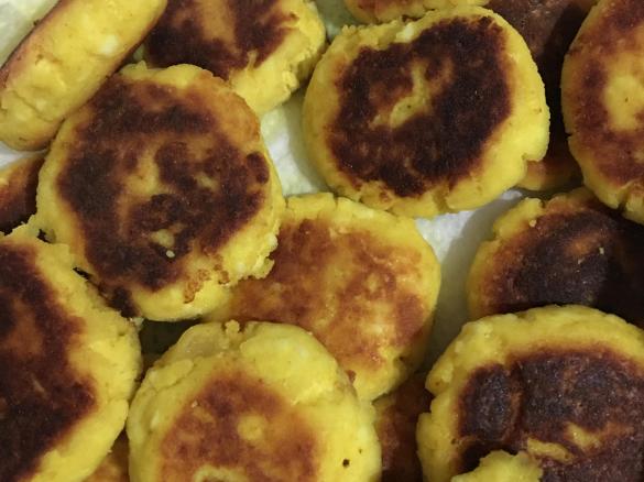 Sformatini light ricotta e curcuma "Contest buffet"