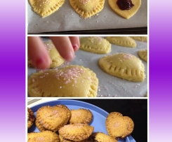 CUORI DI FROLLA CON MARMELLATA