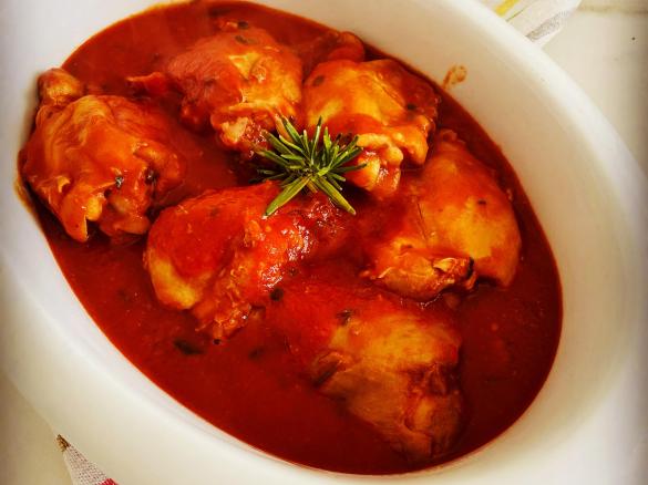 Pollo alla cacciatora a modo mio