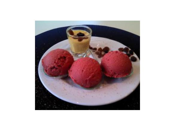 GELATO DI GAZPACHO CON SALSA AL PORTO  TEAM AUTONOME EUGANEA  DIV.30   