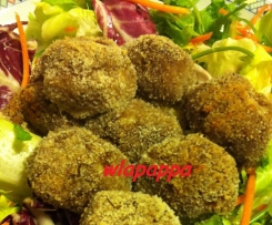 Polpette di lenticchie filanti al fumé