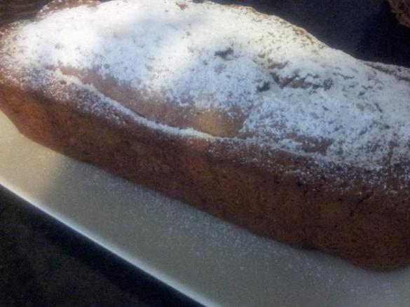 Plumcake alle mele e noci