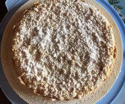 Sbriciolata ricotta amaretti cioccolato e nocciole