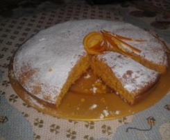 Torta alla zucca al profumo d'arancia