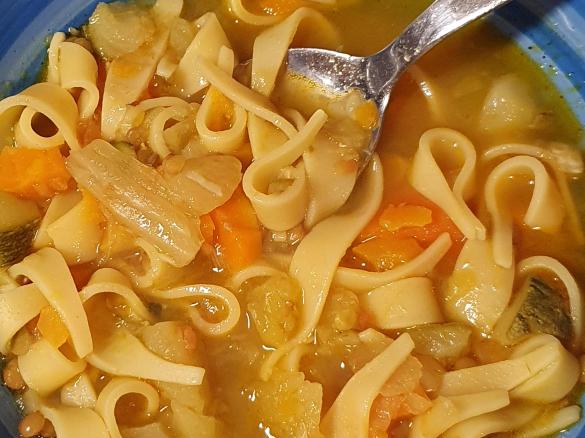 Minestrone con pasta