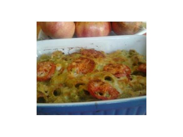 Mezze maniche al forno in crema di broccoli