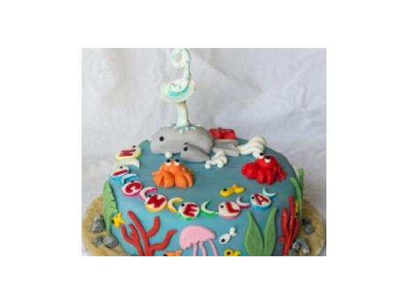 Torta "In fondo al mar" bis (per Michela 9 anni)