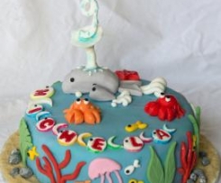 Torta "In fondo al mar" bis (per Michela 9 anni)