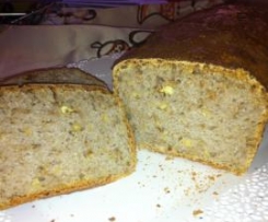 Pane con farina di farro,noci e lievito madre
