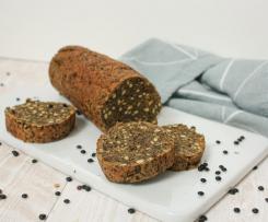 Polpettone di lenticchie nere