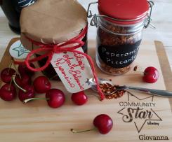 Confettura di ciliegie con aceto balsamico e peperoncino piccante Contest ciliegie