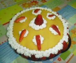 la mia torta d'anniversario.....