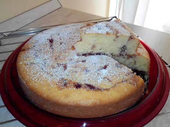 Torta soffice alla marmellata 