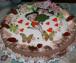 TORTA DI COMPLEANNO DI BETTY BOOP