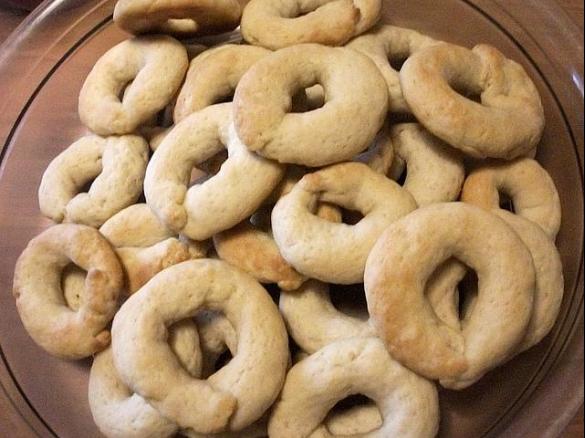 Taralli dolci all'anice