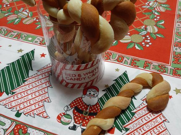 Bastoncini di Babbo Natale salati