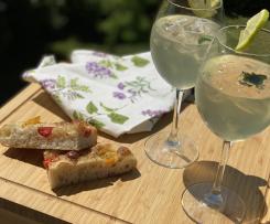 Cocktail Hugo e focaccia ad alta idratazione - Contest Aperitivo
