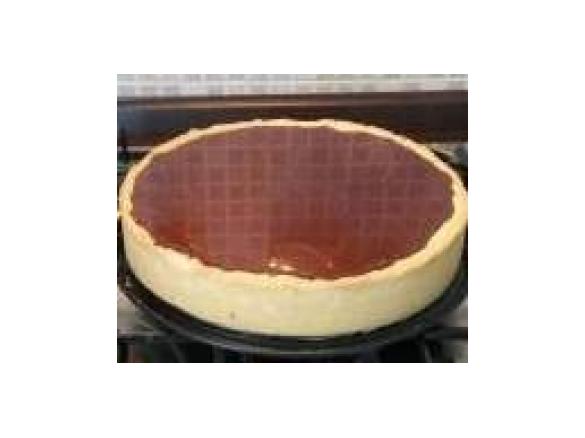 torta di semolino e cioccolato