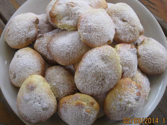 Frittelle di ricotta al forno