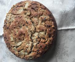 Torta mandorle pere e cioccolato