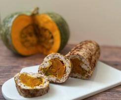 Polpettone di tacchino con zucca e patate dolci