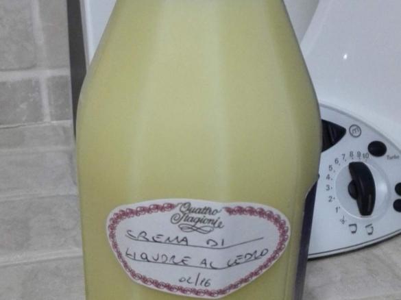 Crema di liquore al cedro