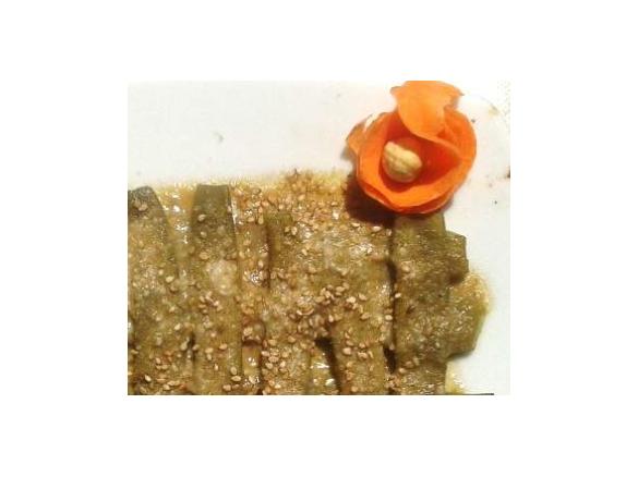 CARRÈ’ DI  FAGIOLONI  al sesamo