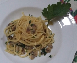 Spaghetti alle vongole surgelate