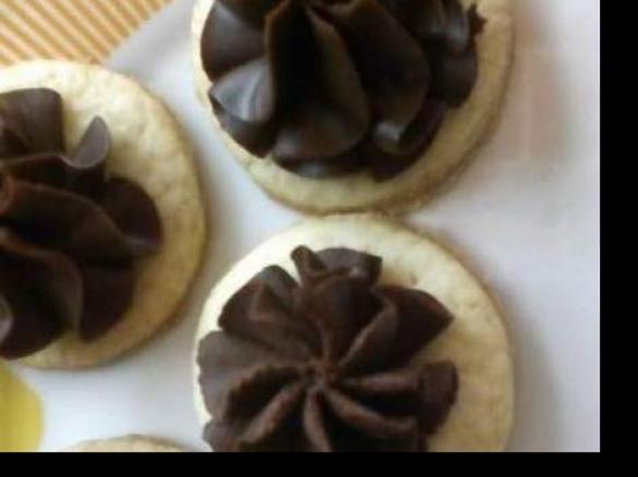 Torrette di crema ganache