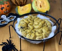 Pane zucca e radicchio spaventoso (staffetta di Halloween)