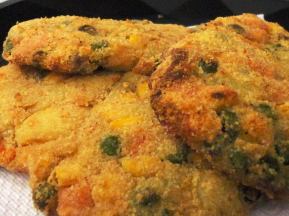 Schiacciatelle vegetali (al forno)