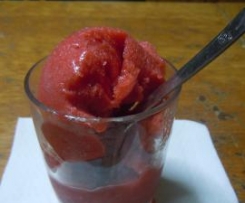 Granita alle fragole