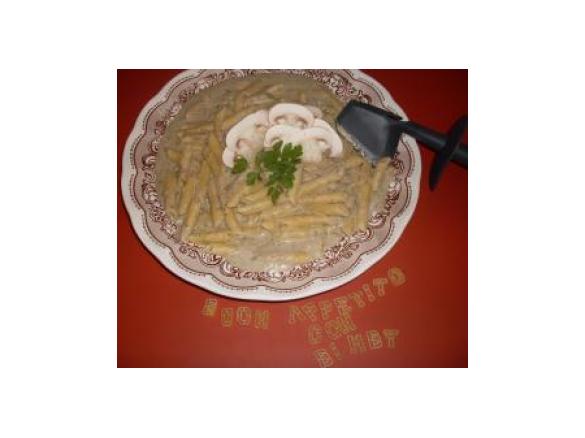 Pennette alla crema di funghi